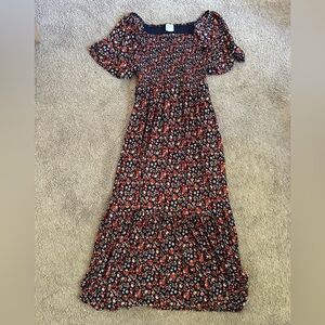 Siren Lily Maternity Floral Maxi Dress